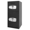 775*370*360mm Digital Keypad Double Depository Safe Black