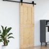 Door NARVIK 35.4"x82.7" Solid Wood Pine