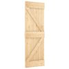 Door NARVIK 27.6"x82.7" Solid Wood Pine