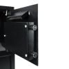 775*370*360mm Digital Keypad Double Depository Safe Black