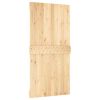 Door NARVIK 39.4"x82.7" Solid Wood Pine