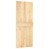 Door NARVIK 33.5"x82.7" Solid Wood Pine