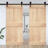 Door NARVIK 39.4"x82.7" Solid Wood Pine