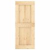 Door NARVIK 33.5"x82.7" Solid Wood Pine